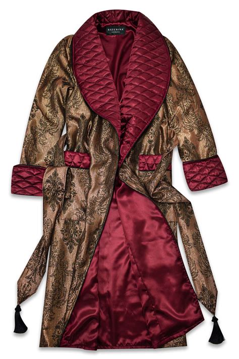 luxury mens dressing gowns